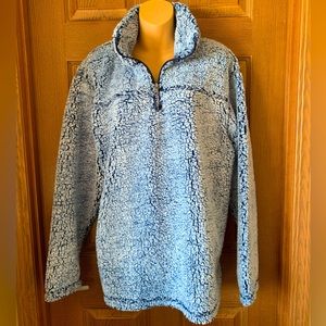 Pull over Sherpa quarter zip top